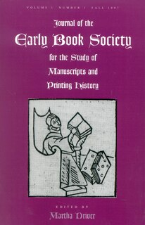 Front cover_Journal of the Early Book Society