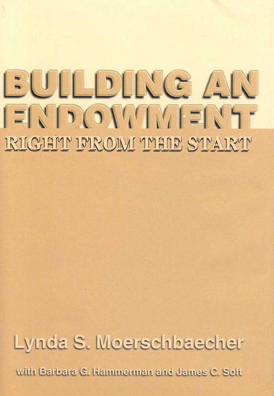 Front cover_Building An Endowment