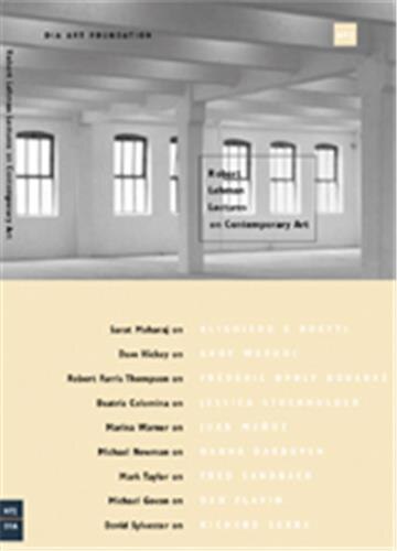 Couverture_Robert Lehman Lectures on Contemporary Art No. 2