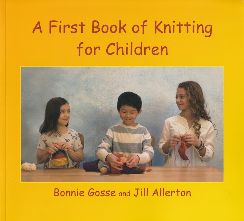 Front cover_A First Book of Knitting for Children