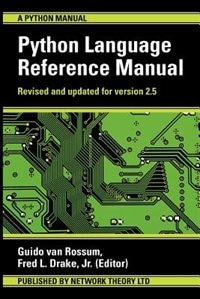 Front cover_The Python Language Reference Manual