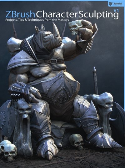 Front cover_ZBrush Character Sculpting: Volume 1