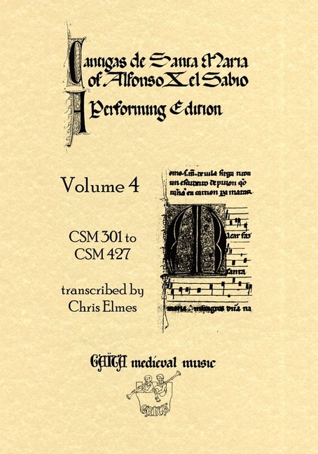 Front cover_Cantigas De Santa Maria Of Alfonso X, El Sabio, A Performing Edition