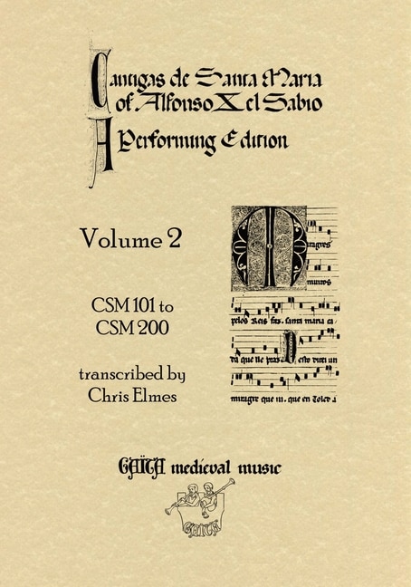 Couverture_Cantigas De Santa Maria Of Alfonso X, El Sabio, A Performing Edition