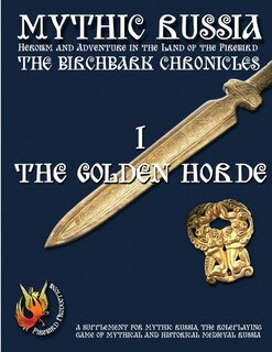 Front cover_The Birchbark Chronicles 1 - The Golden Horde (b&w)