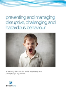 Front cover_Preventing & Managing Disruptive Behaviour in Children