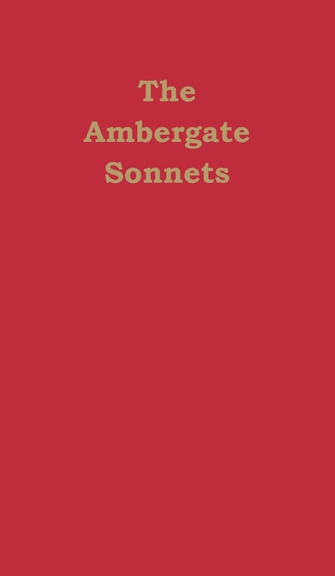 Front cover_The Ambergate Sonnets
