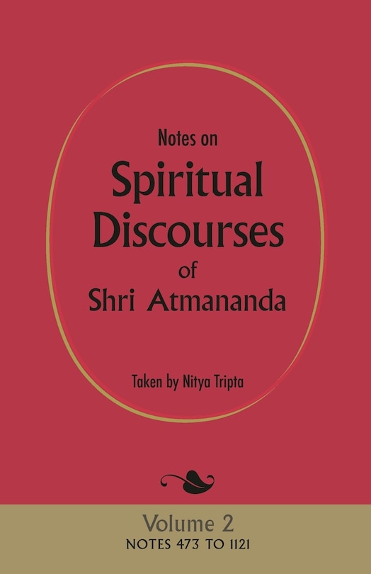 Couverture_Notes on Spiritual Discourses of Shri Atmananda