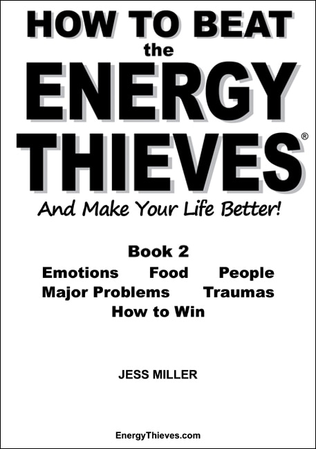 Front cover_How to Beat the Energy Thieves and Make Your Life Better - Book 2