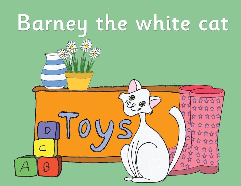 Front cover_Barney the white cat
