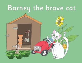 Barney the brave cat