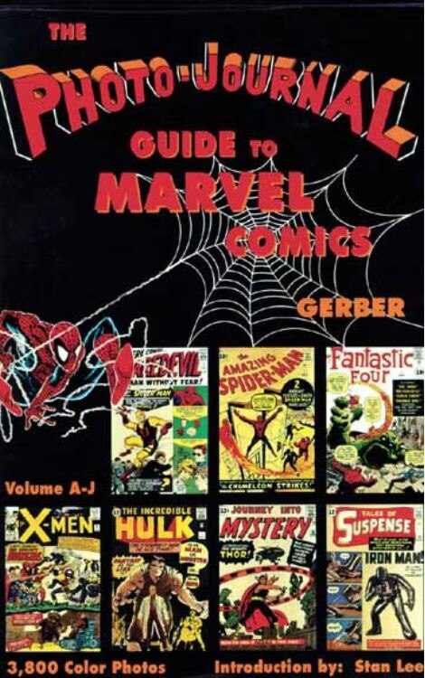 Couverture_Photo-Journal Guide to Marvel Comics Volume 3 (A-J)