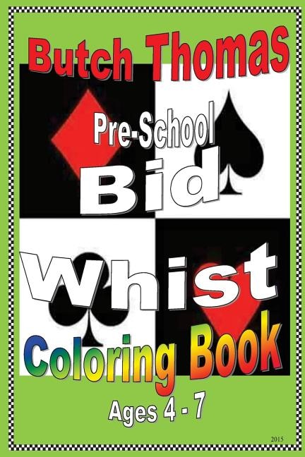 Front cover_Pre-School Bid Whist Coloring Book