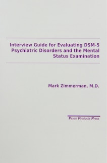 Couverture_Interview Guide For Evaluating Dsm-5 Psychiatric Disorders