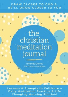 Front cover_The Christian Meditation Journal