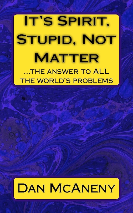Couverture_It's Spirit, Stupid, Not Matter