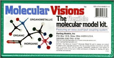 Front cover_Molecular Visions (Organic, Inorganic, Organometallic) Molecular Model Kit #1 by Darling Models to accompany Organic Chemistry