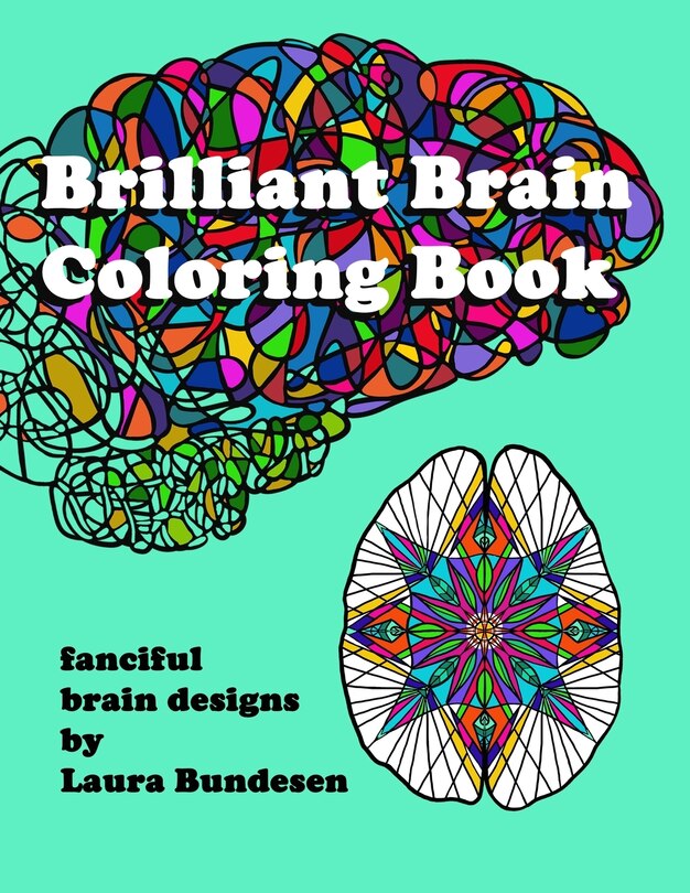 Front cover_Brilliant Brain Coloring Book