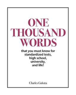 Front cover_One Thousand Words