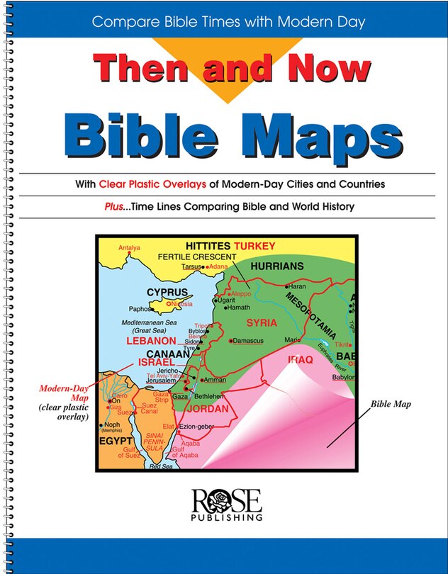 Front cover_Then and Now Bible Maps