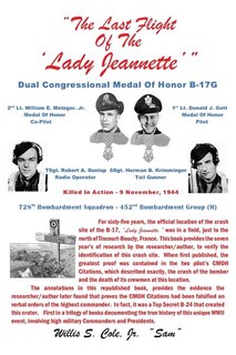 Front cover_The Last Flight Of The 'Lady Jeannette'