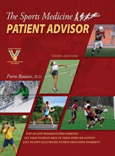 Front cover_The Sports Medicine Patient Advisor, Third Edition, Hardcopy