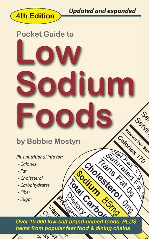 Front cover_Pocket Guide to Low Sodium Foods