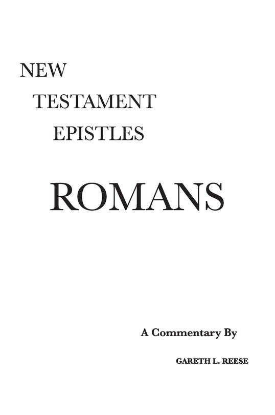 Front cover_Romans