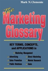 Front cover_The Marketing Glossary