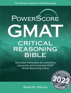 Front cover_The PowerScore GMAT Critical Reasoning Bible