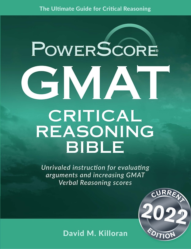 Front cover_The PowerScore GMAT Critical Reasoning Bible