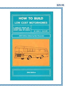 Couverture_How To Build Low Cost Motorhomes 2004 Edition