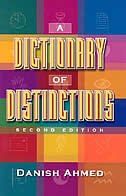 A Dictionary of Distinctions