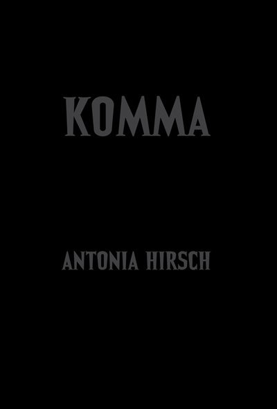 Couverture_Antonia Hirsch: Komma