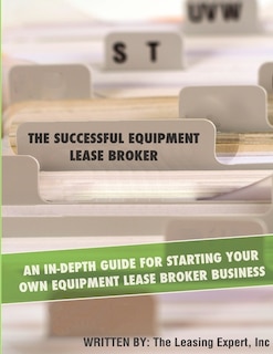 Front cover_The Successful Equipment Lease Broker