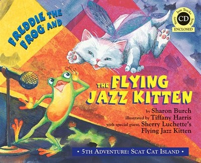 Front cover_Freddie The Frog And The Flying Jazz Kitten