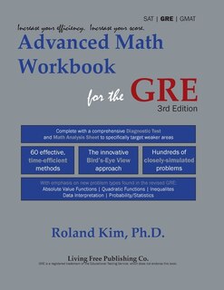 Front cover_Advanced Math Workbook for the GRE