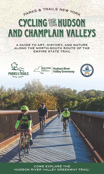 Front cover_Cycling the Hudson and Champlain Valleys