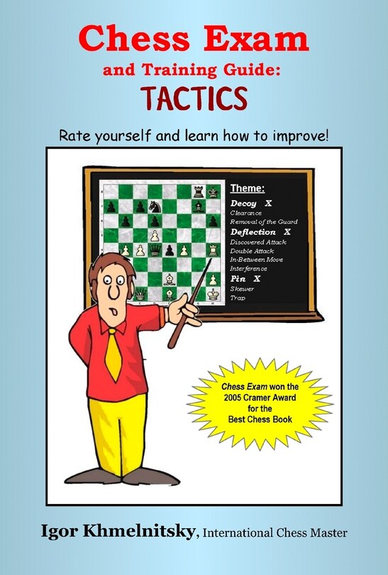 Front cover_Chess Exam and Training Guide: Tactics