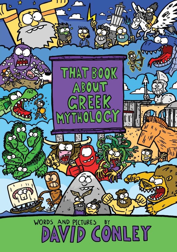 Front cover_That Book About Greek Mythology