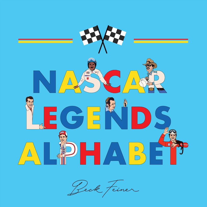 Couverture_NASCAR Legends Alphabet