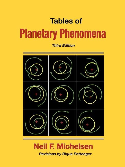 Couverture_Tables of Planetary Phenomena