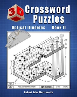 3D Crossword Puzzles: Optical Illusions Book II
