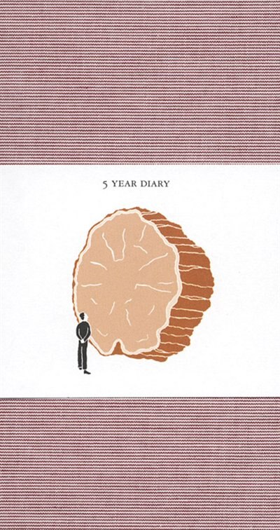 Couverture_5 Year Diary: Red Cover