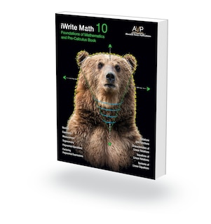 Front cover_iWrite Math Foundations of Mathematics and Pre-Calculus 10 Workbook