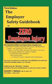 Front cover_Third Edition, Zero Injury Safety Guidebook to Zero Employee Injury