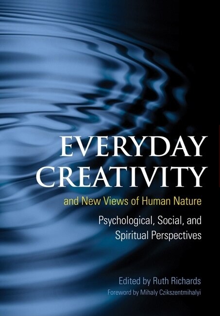 Front cover_Everyday Creativity and New Views of Human Nature
