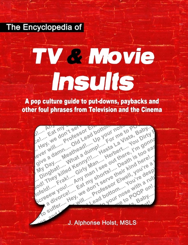 Front cover_The Encyclopedia of TV & Movie Insults