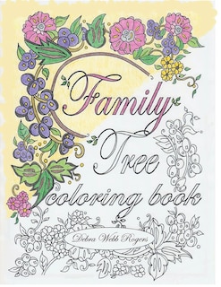 Front cover_Family Tree Coloring Book
