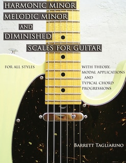 Couverture_Harmonic Minor, Melodic Minor, and Diminished Scales for Guitar